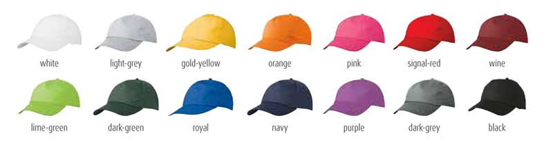 Werbegeschenk Promo Cap Lightly Laminated