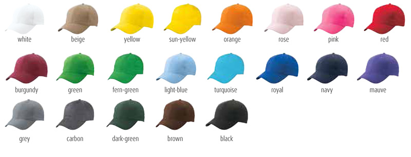 Werbegeschenk Brushed 6 Panel Cap