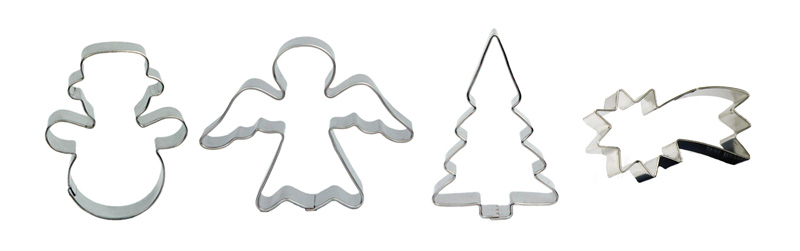 Werbegeschenk Backförmchen-4er Set