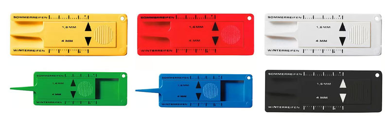 Werbegeschenk Reifenprofilmesser