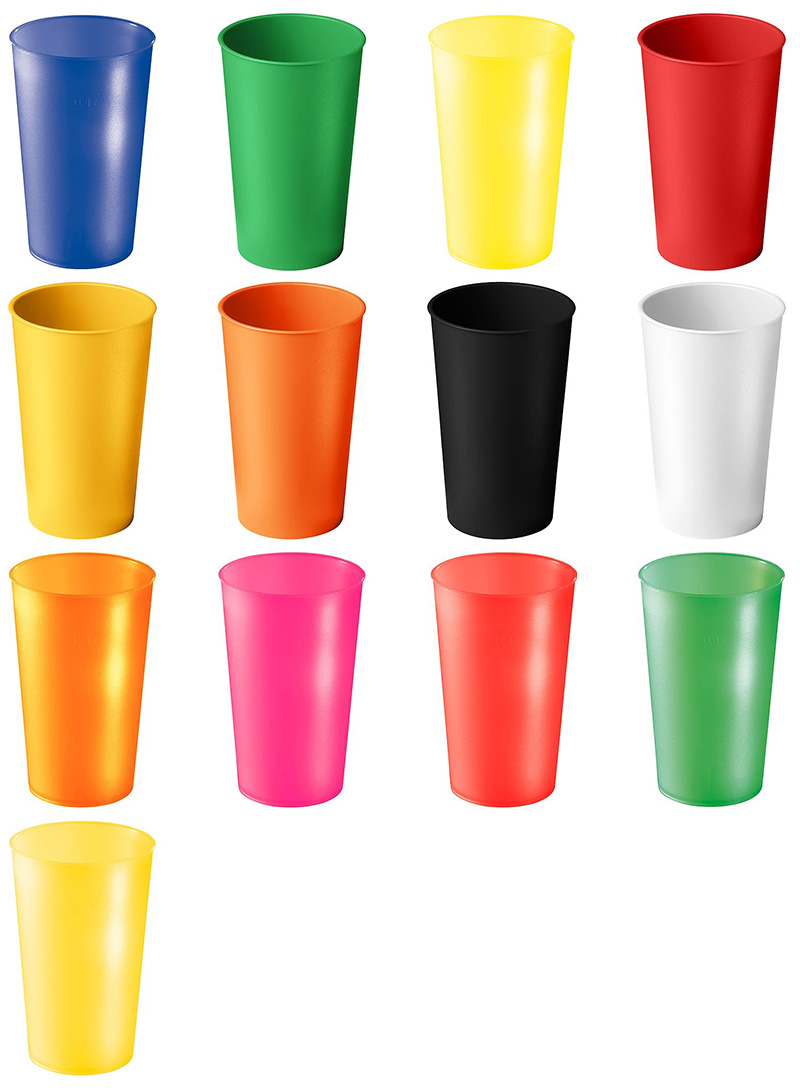 Werbegeschenk Trinkbecher Colour 0,4 l