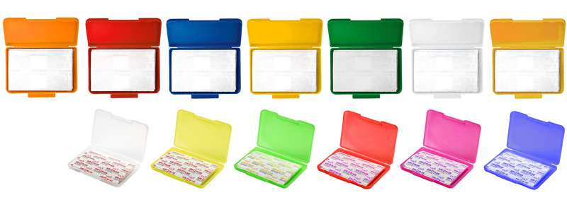 Werbegeschenk Notfall-Set Pflaster-Box