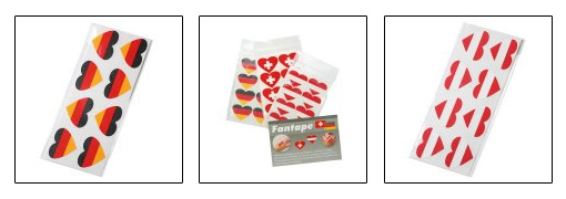 Werbegeschenk Fantape Herz 8er-Set