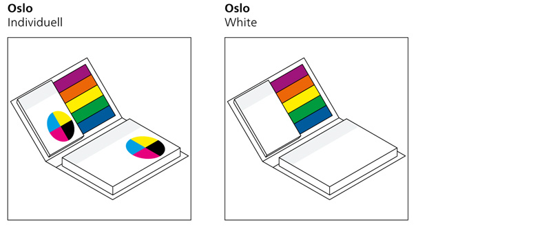 Werbegeschenk Haftnotizen Oslo