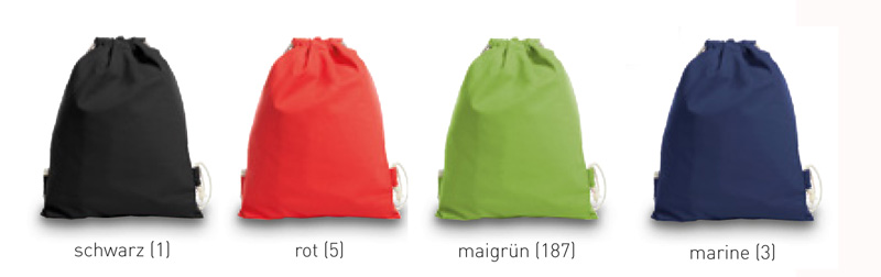 Werbegeschenk Zugbeutel EARTH 