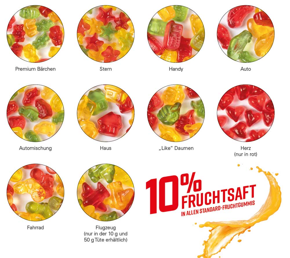 Werbegeschenk Trolli Fruchtgummi Maxitüte