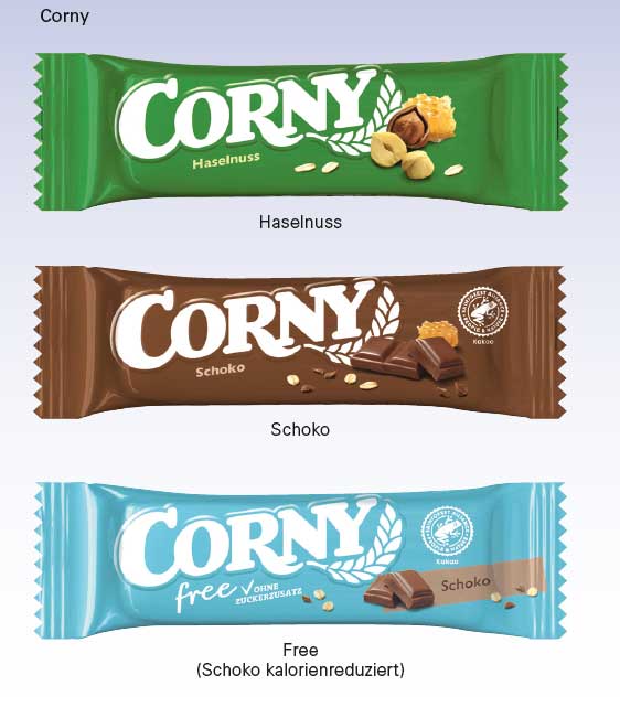 Werbegeschenk Corny Müsliriegel