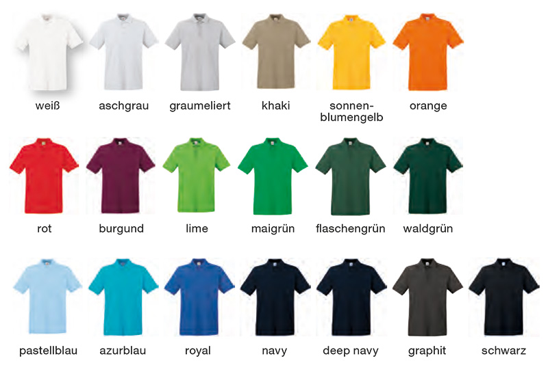 Werbegeschenk Premium Polo Herren