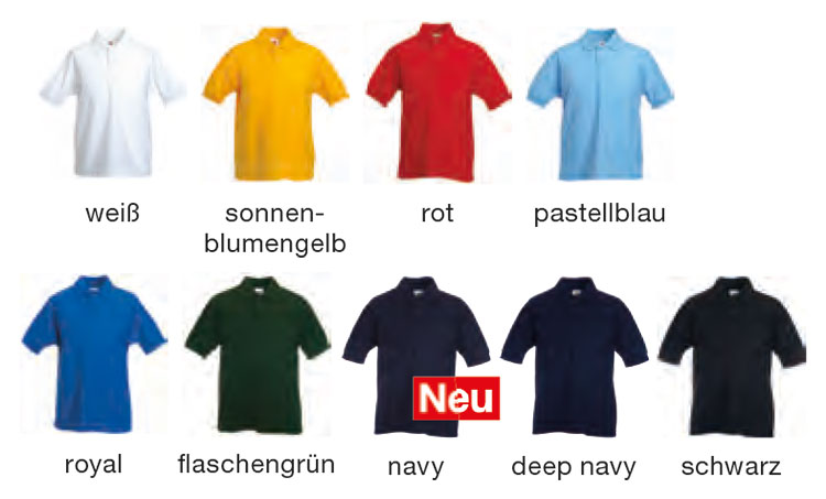 Werbegeschenk Kids Piqué Polo