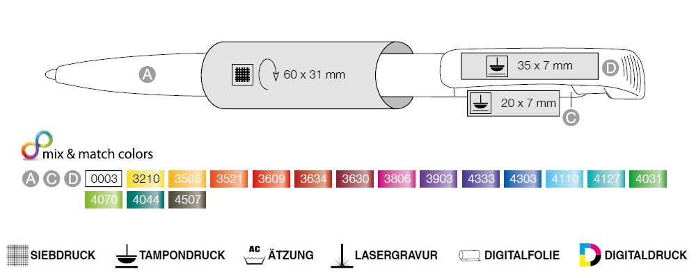 Werbegeschenk Clear Transparent