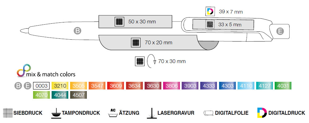 Werbegeschenk Insider Transparent Solid