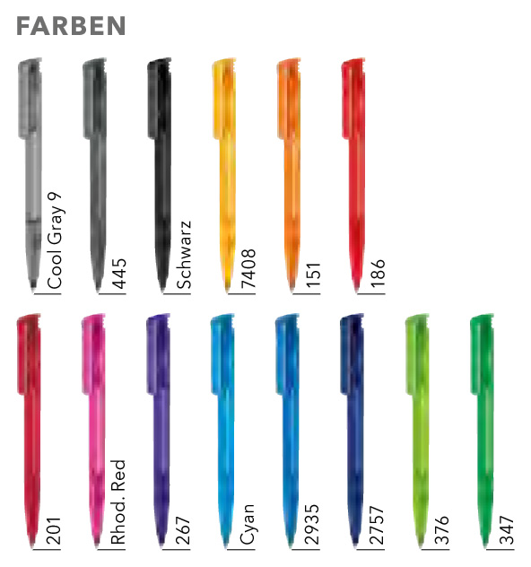 Werbegeschenk SUPER HIT Clear SG