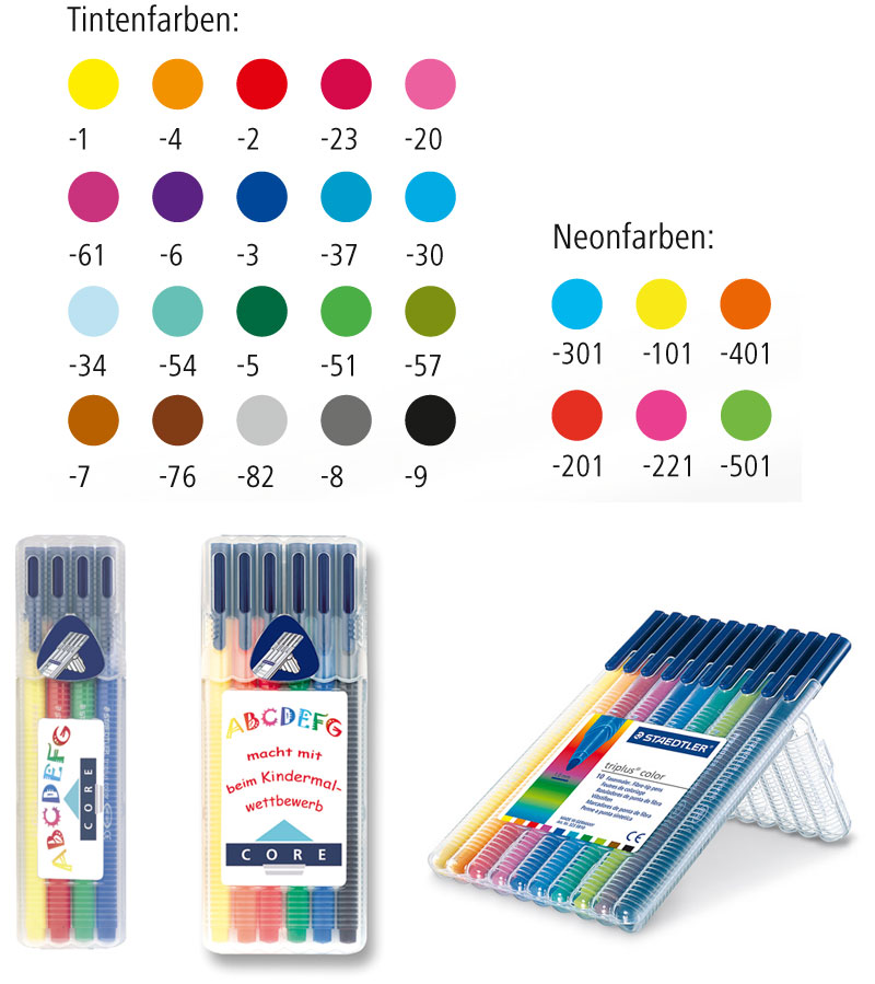 Werbegeschenk triplus® color Box