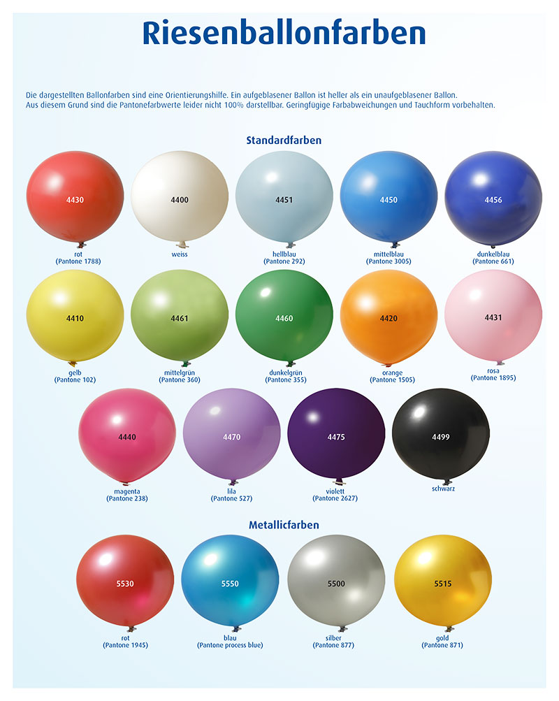 Werbegeschenk Riesenballons